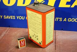 Vintage Watkins Fly Spray Half Gallon Tin