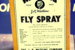 Vintage Watkins Fly Spray Half Gallon Tin