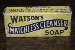 Vintage Watson's Matchless Cleanser Soap