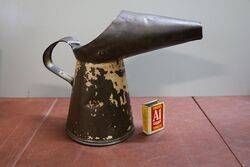 Vintage Well Used Unbranded Quart Pourer.