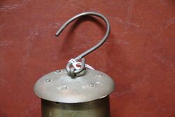 Vintage Welsh Brass Miners Lamp 