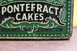 Vintage Wilkinsonand39s Pontefract Cakes Collectors Tin