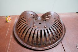 Vintage Wm Doyle and Co Cast Iron TractorImplement Seat