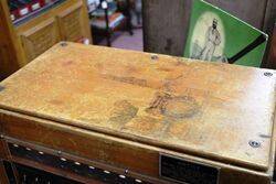 Vintage Wood Cased Telephone Switchboard  