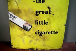 Vintage Woodbine the great little cigarette Enamel Sign 