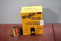Vintage Wrightand39s Coal Tar Vaporizer  AS NEW 