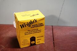 Vintage Wrightand39s Coal Tar Vaporizer  AS NEW 