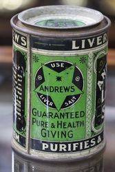 Vintagew Andrews Liver Salt Tin 