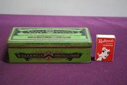 Virginia Tobacco WDandHO Wills The andquotThree Caftles andquot Cigarettes Tin