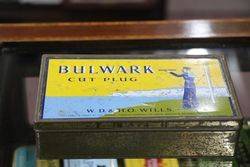 WD and HO Wills  Bulwark Cut Plug Tobacco Tin