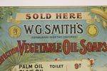 WG Smiths Framed Advertising Card