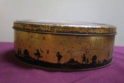 WM Livens and Co Newcastle College Boy Toffee Tin 