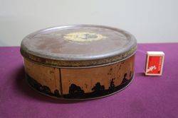 WM Livens and Co Newcastle College Boy Toffee Tin 