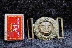 WW 2 Royal Australian Navy Band Belt Buckle.#