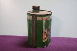 Wakefield Castrol Z Quart Motor Oil Tin 