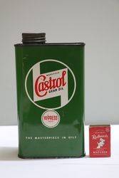 Wakefield Castrol Z Quart Motor Oil Tin 