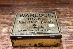 Warlock Brand Tobacco Tin