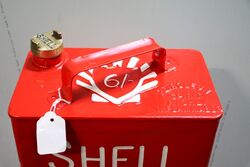 Well Restored 1950 Shell Motor Spirit Running Board Fuel Can
