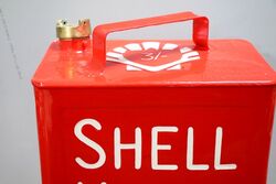Well Restored  Shell Motor Spirit Running Board Fuel Can