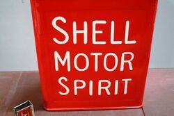 Well Restored  Shell Motor Spirit Running Board Fuel Can