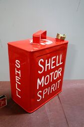 Well Restored  Shell Motor Spirit Running Board Fuel Can