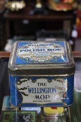 Wellington Oil of Cedar Sanitary Polish Mop Tin. 
