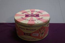 White Heather Pascall Toffee Tin 