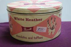 White Heather Pascall Toffee Tin 