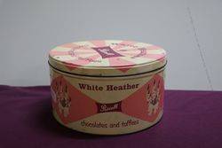 White Heather Pascall Toffee Tin 