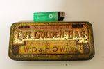 Wills Cut Golden Bar Tobacco Tin