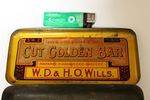 Wills Cut Golden Bar Tobacco Tin