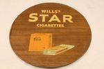 Will`s Star Tin Shop Sign