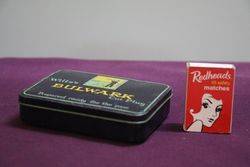 Willsand39s Bulwark Cut Plug Pipe Tobacco Tin