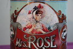 Wonderful Mrs Rose Pictorial Coffee Tin