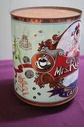 Wonderful Mrs Rose Pictorial Coffee Tin