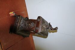 Wonderful Quality Antique French Bronze Mantle Clock 