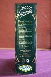Yacco 2 Litres Oil Tin