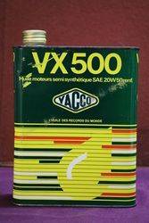 Yacco 2 Litres Oil Tin Yacco 2 Litres Oil Tin