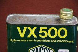 Yacco 2 Litres Oil Tin