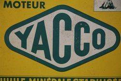 Yacco 2 litre French Oil Tin