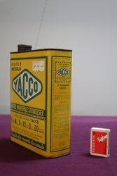 Yacco 2 litre French Oil Tin