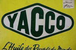 Yacco 2 litre French Oil Tin