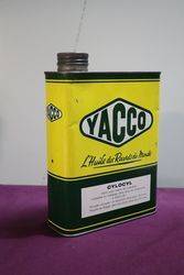 Yacco 2 litre French Oil Tin