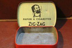 Zig Zag Tobacco Tin