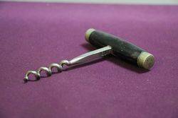  Antique Horn Handle Corkscrew