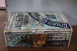  Jacob & Co's Extra Light Cream Crackers Tin Box 