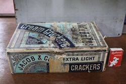  Jacob and Coand39s Extra Light Cream Crackers Tin Box 