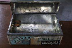  Jacob and Coand39s Extra Light Cream Crackers Tin Box 